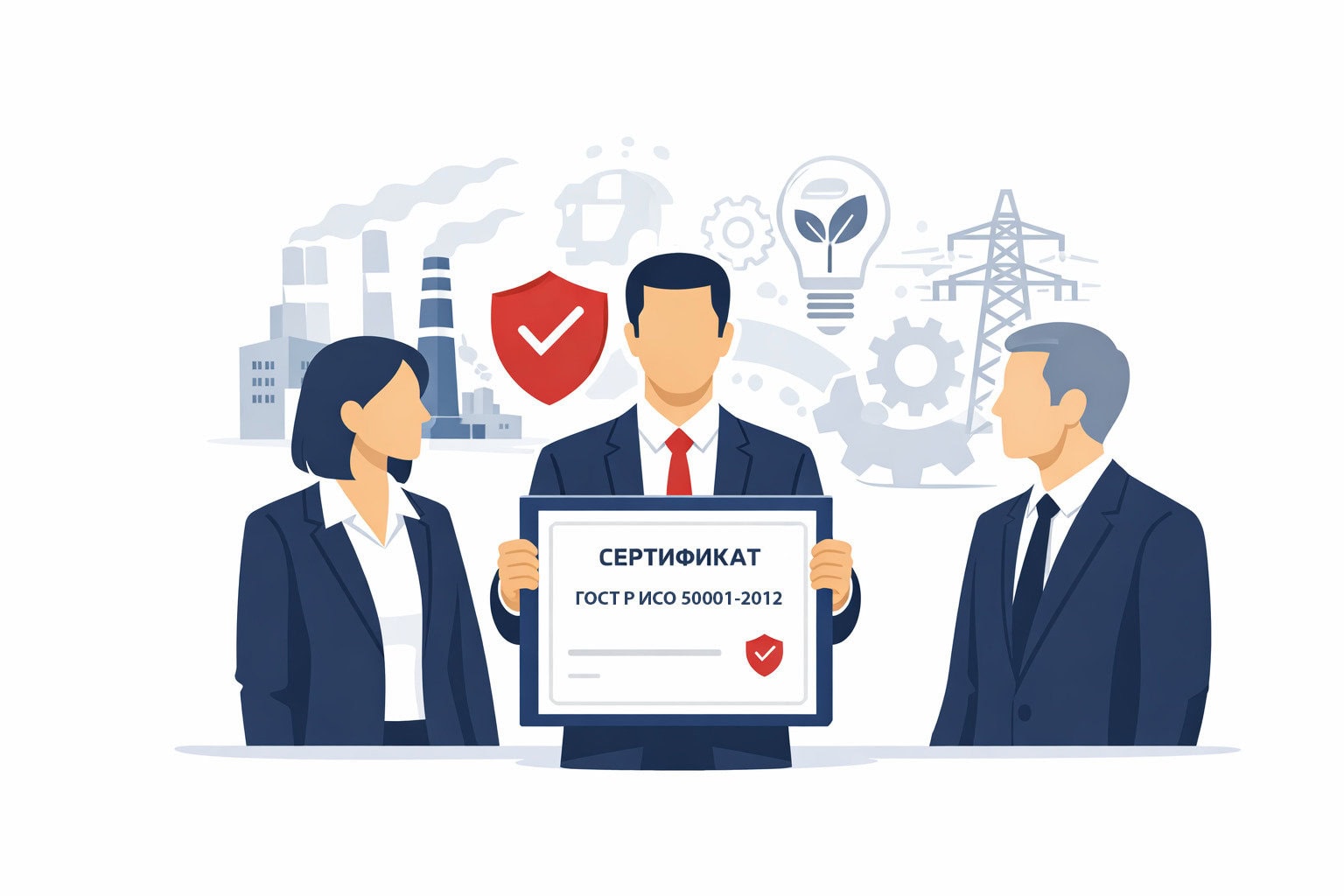Оформление сертификата ГОСТ Р ИСО 50001-2012 в Курске и по всей Курской области
