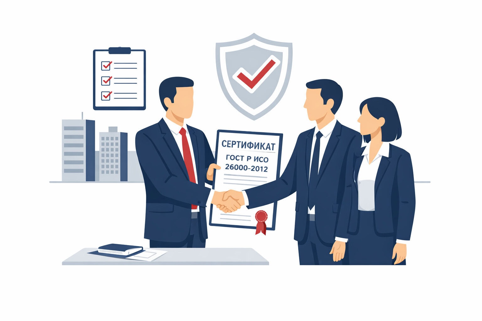 Порядок оформления сертификата ГОСТ Р ИСО 26000-2012 в Курске
