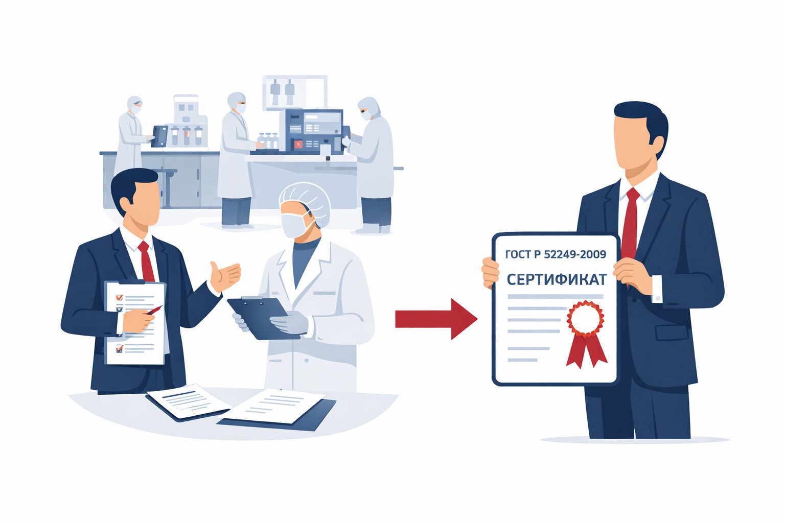 Процедура сертификации ГОСТ Р 52249-2009 в Курске