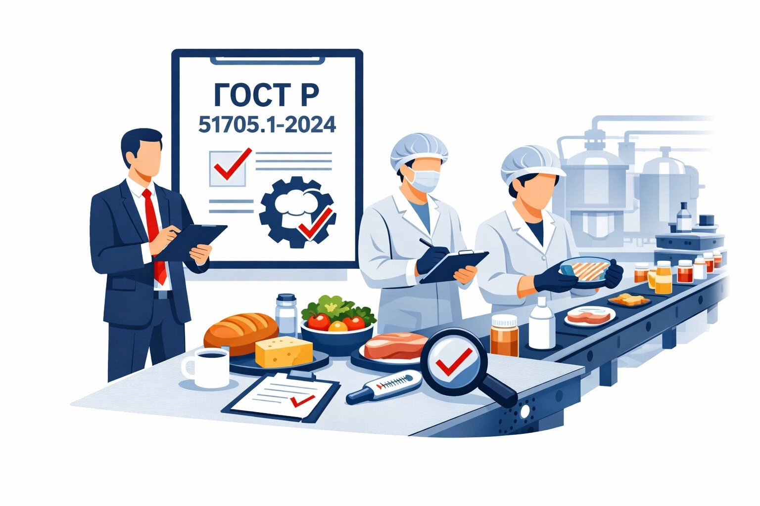 Оформление ГОСТ Р 51705.1 2024 ХАССП в Курске
